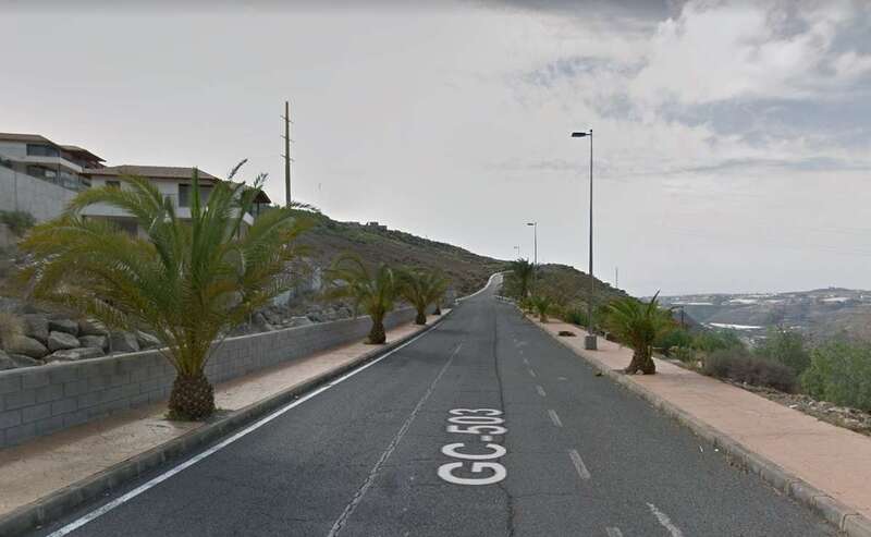 Carretera donde se produjo el suceso/